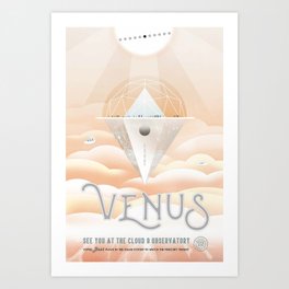 NASA - Venus - Life in Space - Space Poster - Space Prints - Space Travel - Mars Poster Art Print | Nasaposter, Outerspace, Sciencedecor, Marstravel, Spacewallart, Nasaartprint, Spaceposter, Spaceart, Carlsagan, Vintageprints 