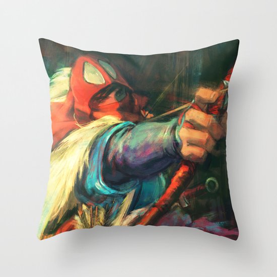 The Young Man from the East Throw Pillow