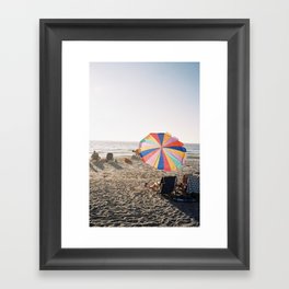 coastal colors on 35mm Framed Art Print