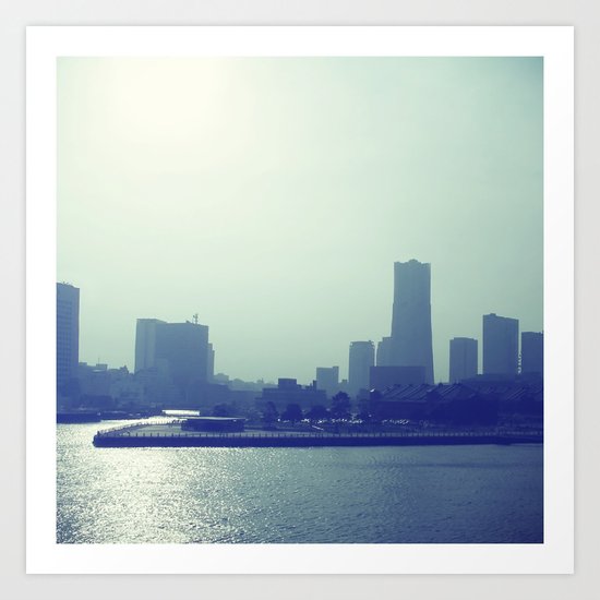 Yokohama Art Print