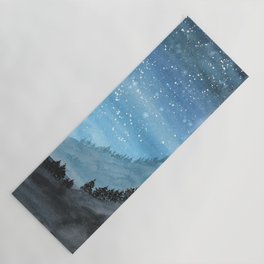 Blue Evening Yoga Mat