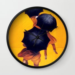 Poster vintage french Parapluie Revel Wall Clock