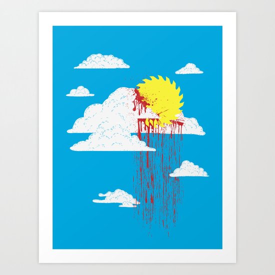 From a Lacerated Sky Art Print