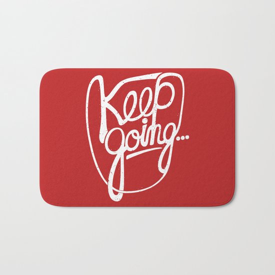 KEEP GO/NG Bath Mat