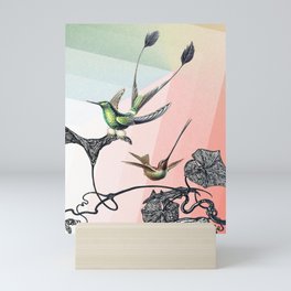 hummingbirds Mini Art Print