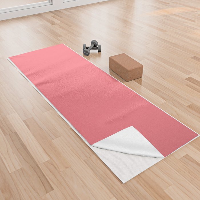 Pink Taffy Yoga Towel