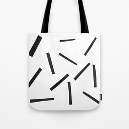 Minimal Cut-Outs #1 #stripes #wall #art #society6 Tote Bag