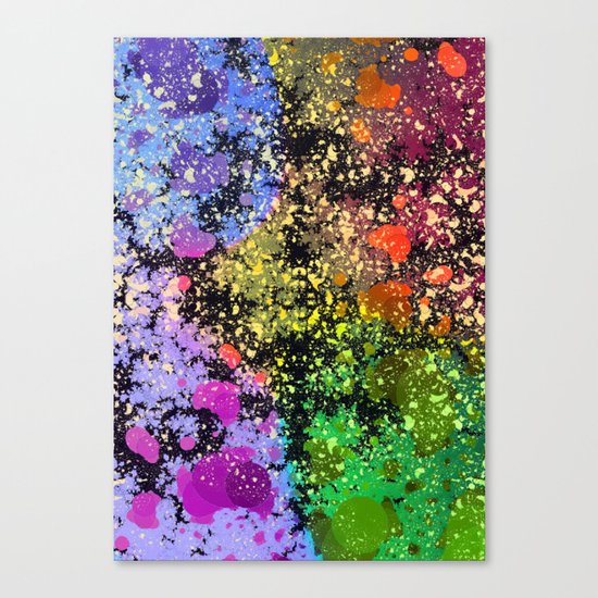 many dots III Canvas Print