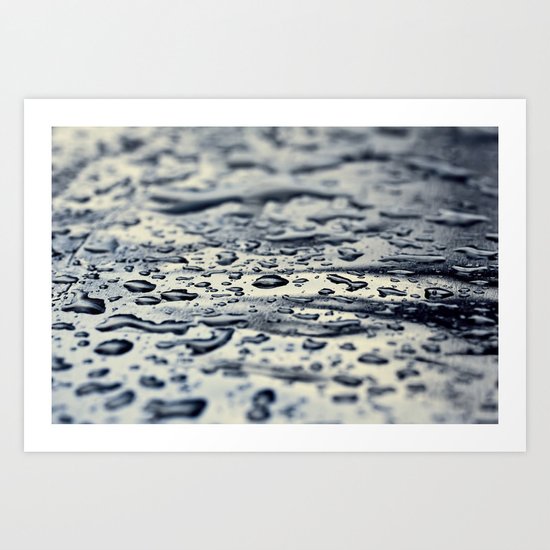 water blue Art Print
