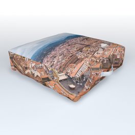 Historic Centre of Florence Outdoor Floor Cushion
