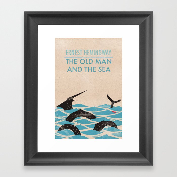The Old Man and the Sea Framed Art Print