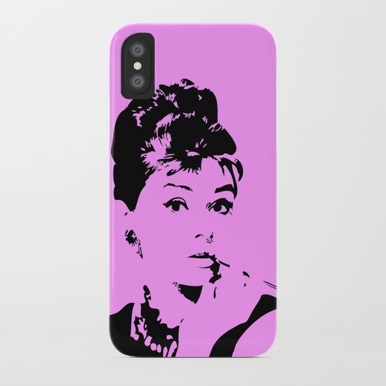 Audrey Hepburn iPhone Case