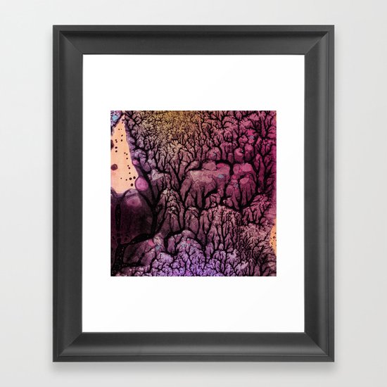 Square Stem Framed Art Print