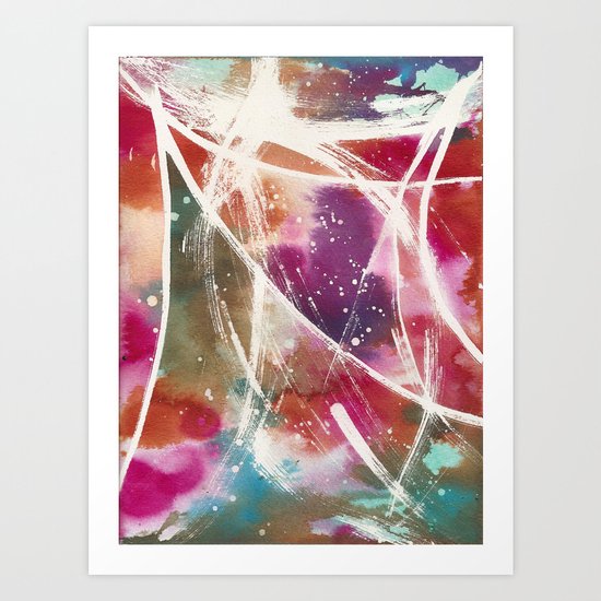 Shooting Stars Art Print