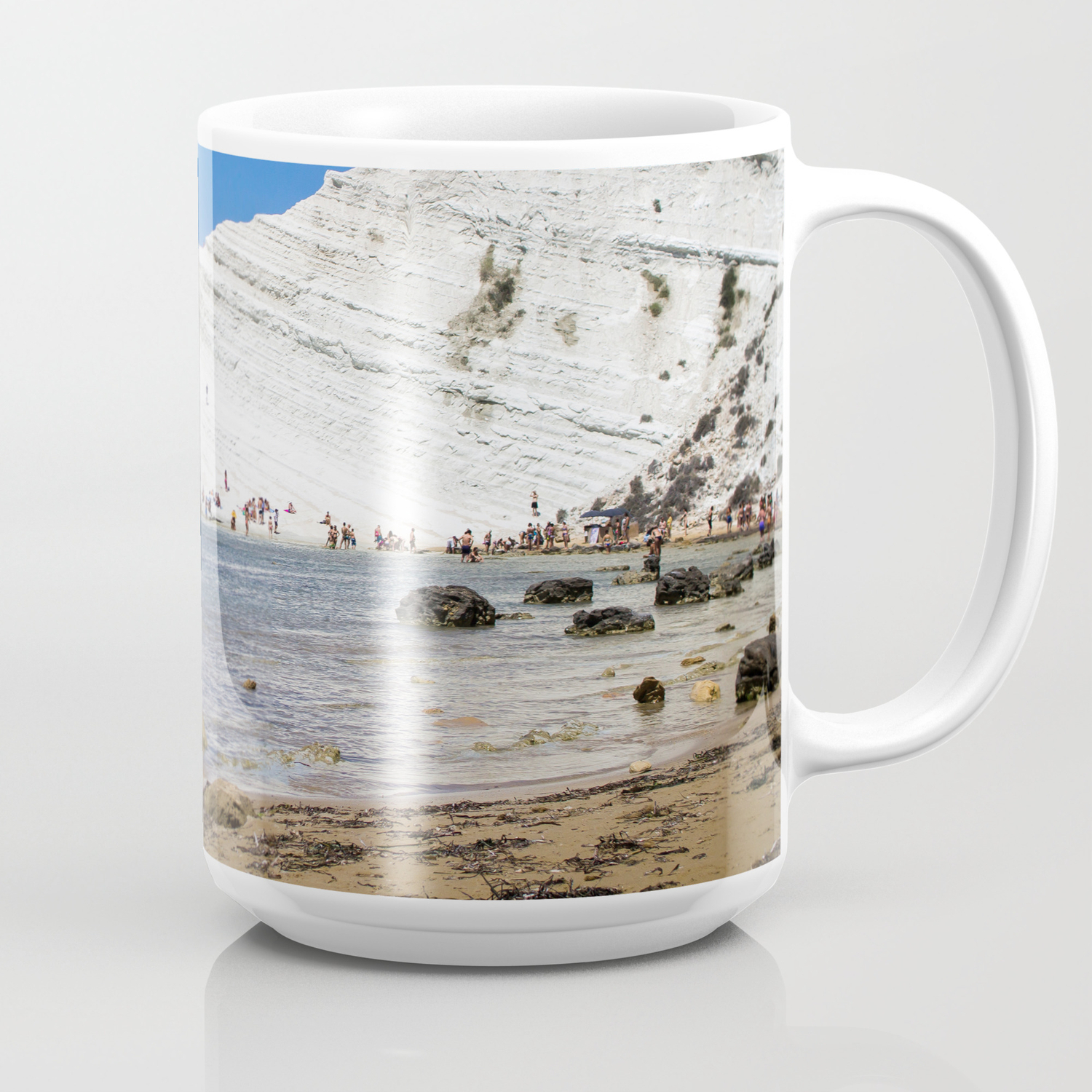 Scala Dei Turchi Coffee Mug By Dario87 Society6
