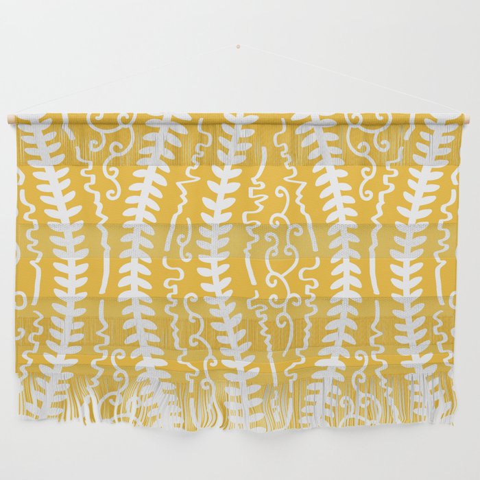 The leaves pattern 10 Wall Hanging