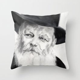 Lubavitcher Rebbe Throw Pillow