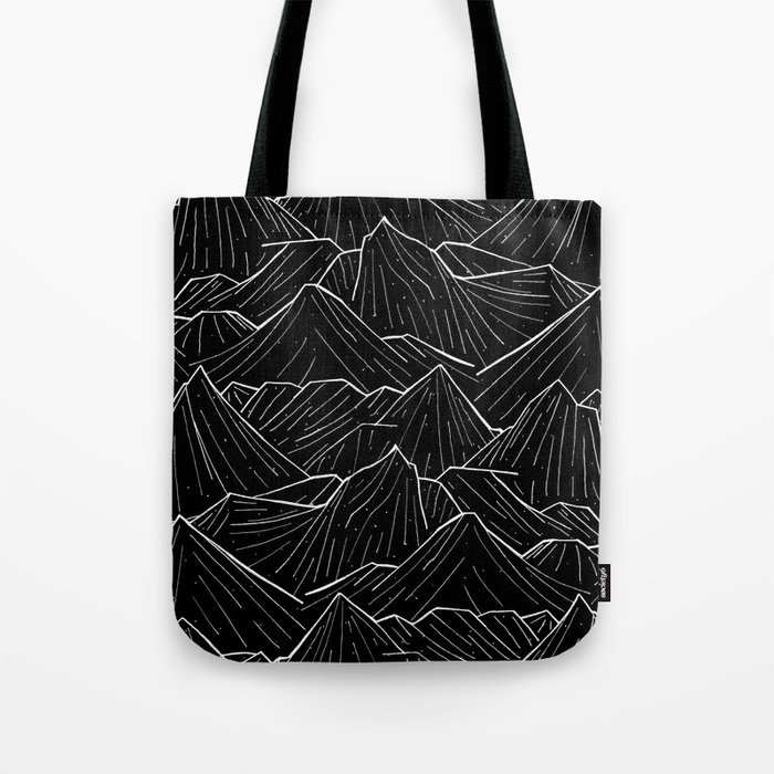 The Dark Mountains Tote Bag