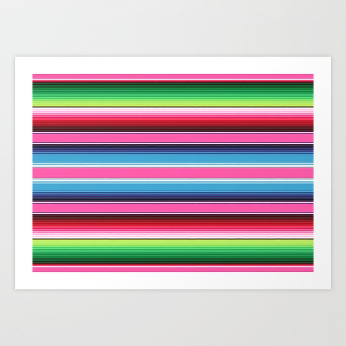 Pink serape sales