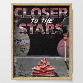 Closer to the stars Serving Tray