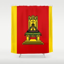 flag of Tver Shower Curtain