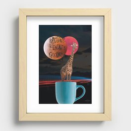 Patience. Kindness. Goodness. Recessed Framed Print