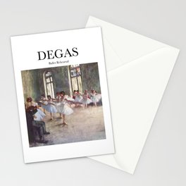 Degas - Ballet Rehearsal Stationery Card