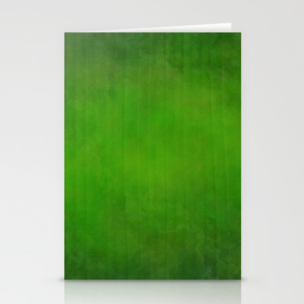 Abstract green vignette Stationery Cards