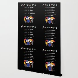 Friends Tv Show Wallpaper For Any Decor Style Society6