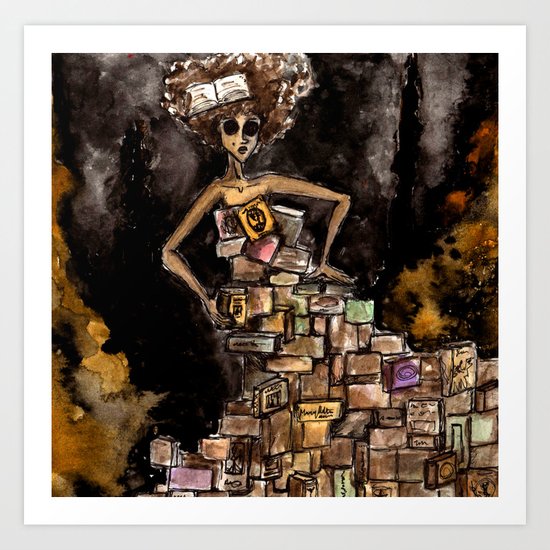 The Magic Of Books Art Print
