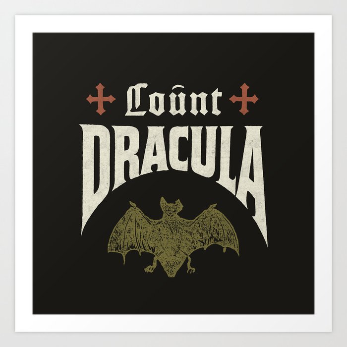 Count Dracula Art Print