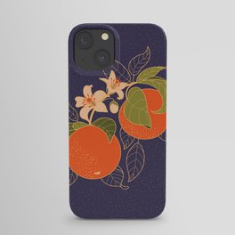 Orange Branch iPhone Case