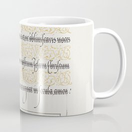 Butterflies, Moth, Spider, and English Daisies; The Model Book of Calligraphy (Bocksay & Hoefnagel) Coffee Mug