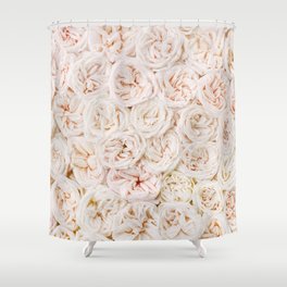 Ivory Rose Shower Curtain