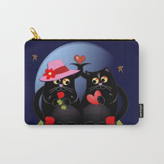 Cats in Love Carry-All Pouch
