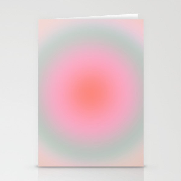 Soft Pastel Gradient Stationery Cards