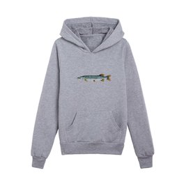 Northern Pike Kids Pullover Hoodies