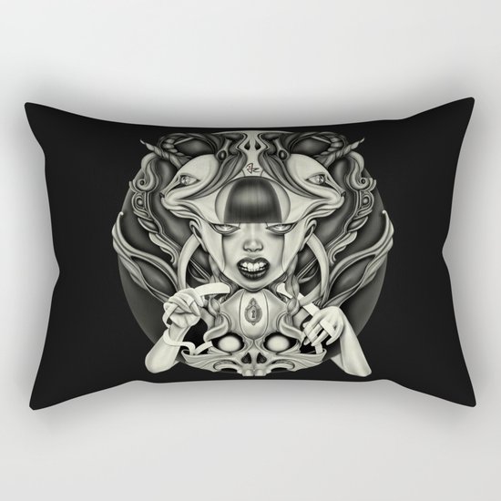 "Locked" Rectangular Pillow