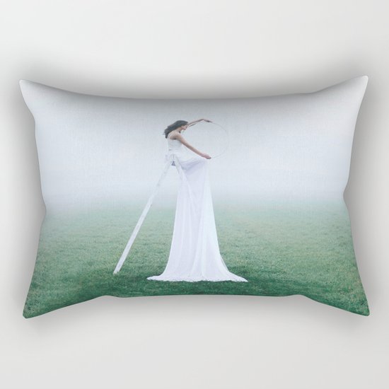 Step in another world Rectangular Pillow