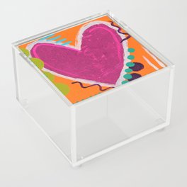 Big love hearts Acrylic Box