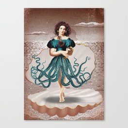 Surprise oyster Canvas Print