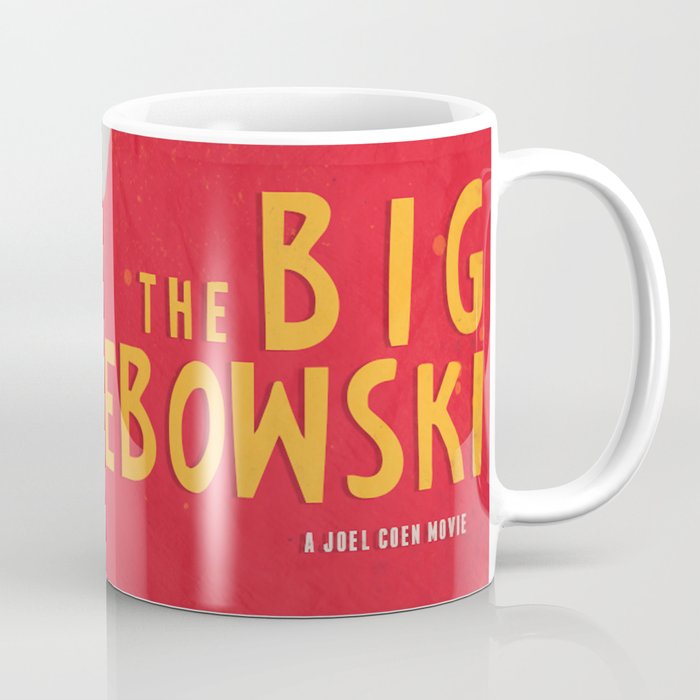 The Big Lebowski - Movie Poster, Coen brothers film, Jeff Bridges, John Turturro, bowling Coffee Mug