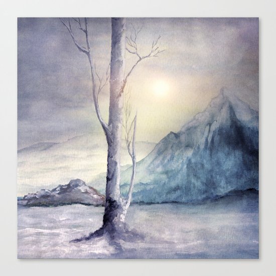 Winter Melody Canvas Print