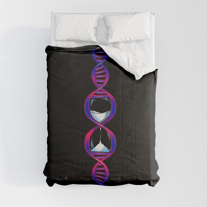 Altered DNA Carbon Comforter