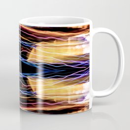 Colorful bright lights at night 2 Coffee Mug