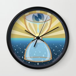 "Weeping may endure for a night, but joy comes in the morning." Psalm 30:5 Wall Clock