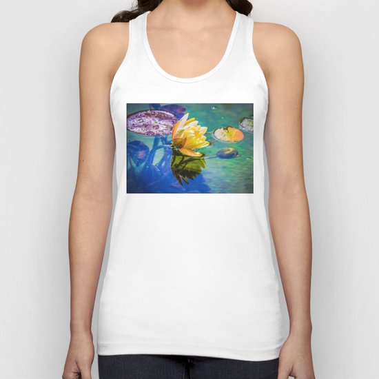 Water lily Unisex Tank Top