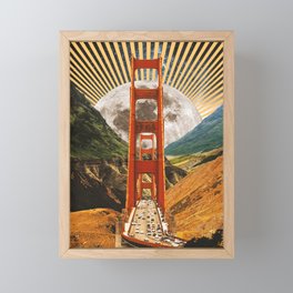 Bridge to Fantasy Land Framed Mini Art Print