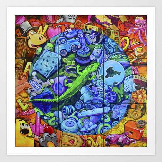 puzzle Art Print