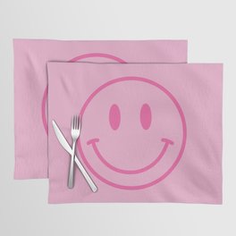 Totally Y2k Smiley Placemat